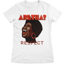 Aretha Franklin - RESPECT Girly Tee