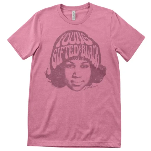 Aretha Franklin - Young Gifted & Black T-Shirt