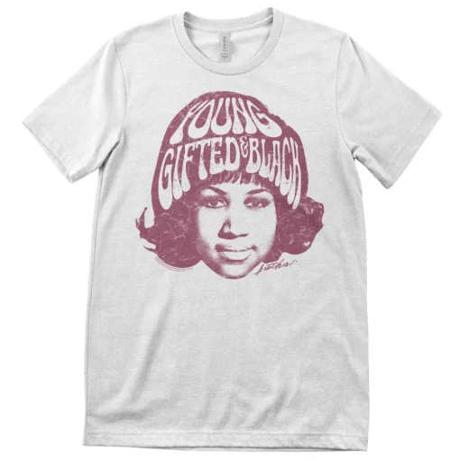 Aretha Franklin - Young Gifted & Black T-Shirt