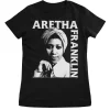 Aretha Franklin Portrait Girly Tee