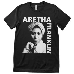 Aretha Franklin Portrait T-Shirt