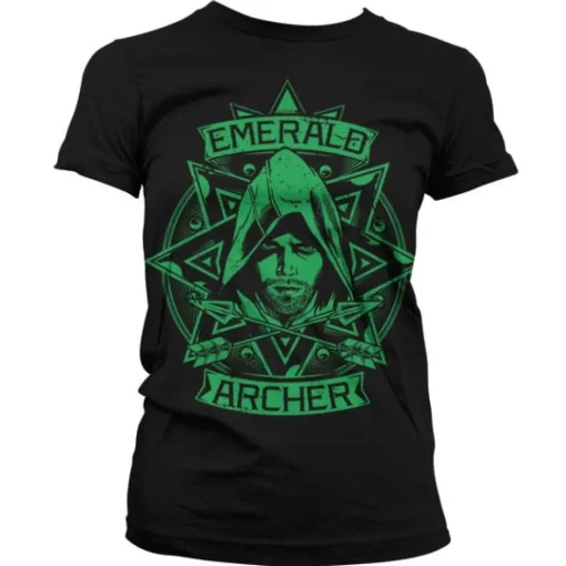 Arrow - Emerald Archer Girly T-Shirt