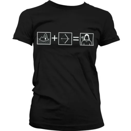 Arrow Riddle Girly T-Shirt