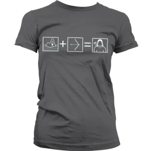 Arrow Riddle Girly T-Shirt