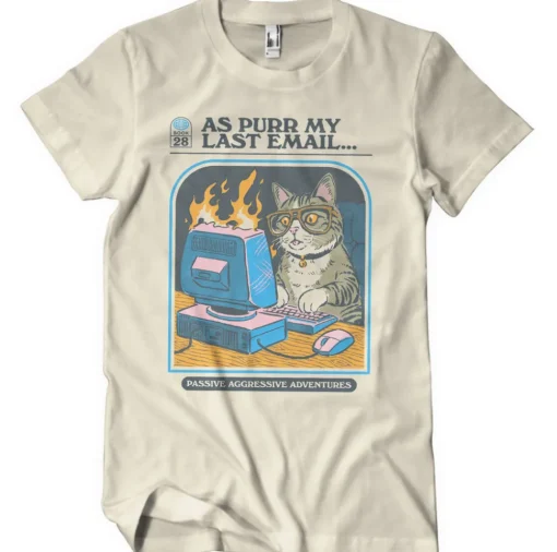 As Purr My Last Email T-Shirt