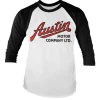 Austin Motor Company Baseball Long Sleeve Tee