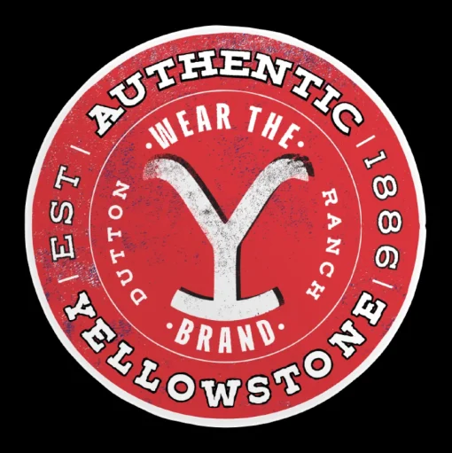 Authentic Yellowstone Sticker