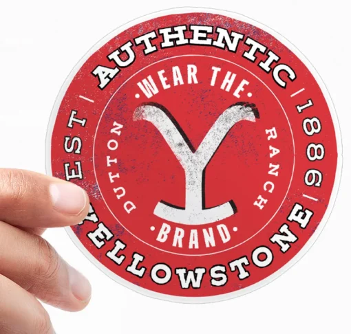 Authentic Yellowstone Sticker