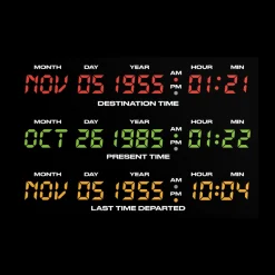 Back To The Future - De Lorean Display Sticker