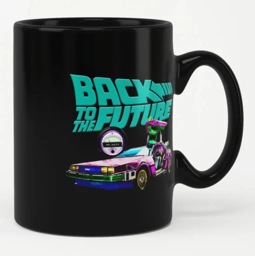 Back To The Future DeLorean Mug