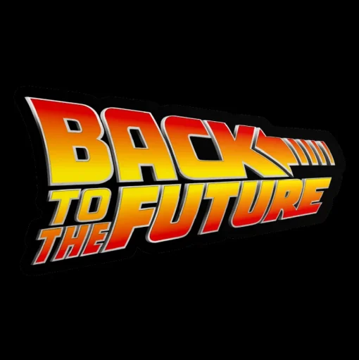 Back To The Future Logotype Sticker