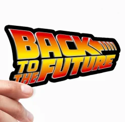 Back To The Future Logotype Sticker