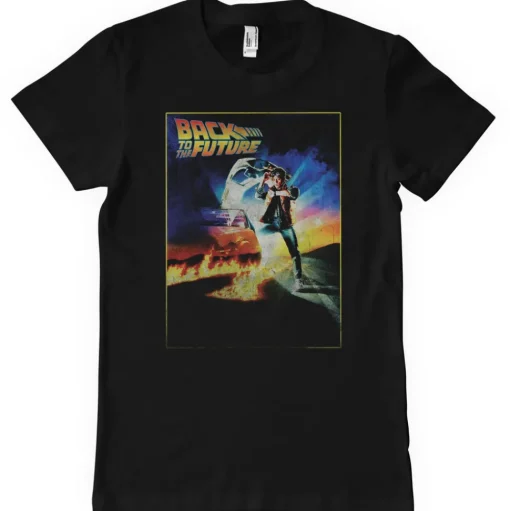 Back To The Future Vintage Poster T-Shirt