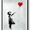 Banksy - Love Balloon Girl Poster