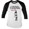 Banksy - Politics Baseball Long Sleeve Tee