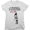 Banksy - Politics Girly Tee
