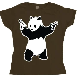Banksy Panda Girly T-shirt