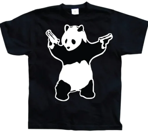 Banksy Panda T-Shirt