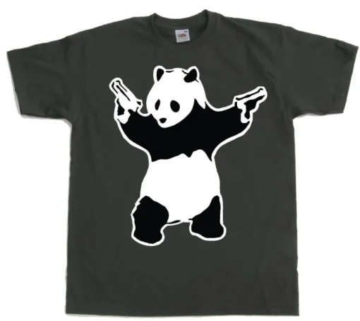 Banksy Panda T-Shirt