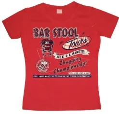 Bar Stool Tours Girly T-shirt