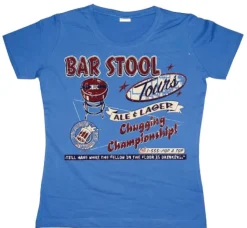 Bar Stool Tours Girly T-shirt