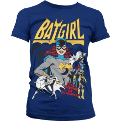 Batgirl - Hero Or Villain Girly Tee
