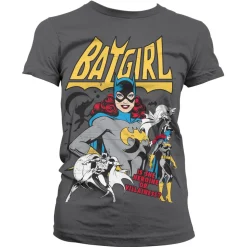 Batgirl - Hero Or Villain Girly Tee