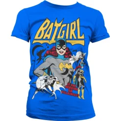 Batgirl - Hero Or Villain Girly Tee