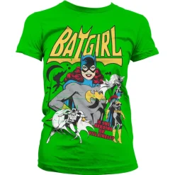 Batgirl - Hero Or Villain Girly Tee