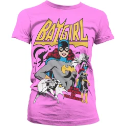 Batgirl - Hero Or Villain Girly Tee