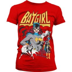 Batgirl - Hero Or Villain Girly Tee