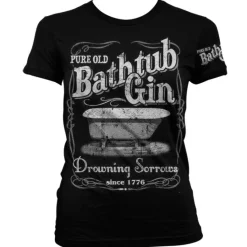 Bathtub Gin Girly T-Shirt