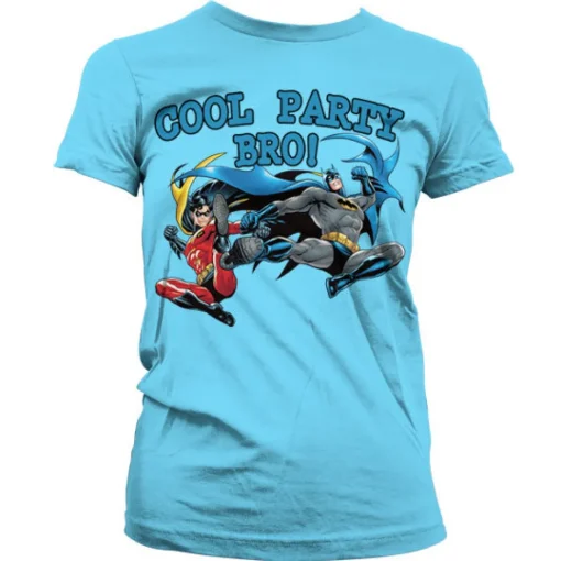 Batman - Cool Party Bro! Girly T-Shirt