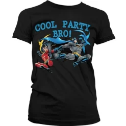 Batman - Cool Party Bro! Girly T-Shirt