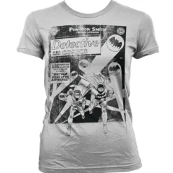 Batman - Detective Comics Distressed Girly T-Shirt