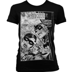 Batman - Dynamic Duo Distressed Girly T-Shirt