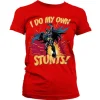 Batman - I Do My Own Stunts Girly Tee