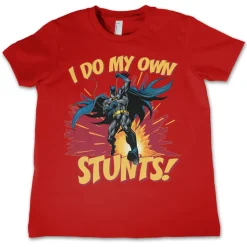 Batman - I Do My Own Stunts Kids T-Shirt