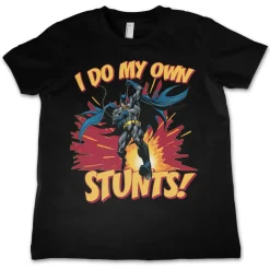 Batman - I Do My Own Stunts Kids T-Shirt
