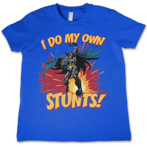 Batman - I Do My Own Stunts Kids T-Shirt