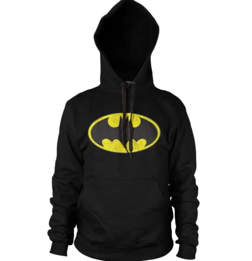 Batman Distressed Logo Hoodie