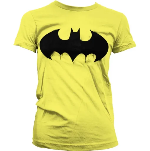 Batman Inked Logo Girly Tee