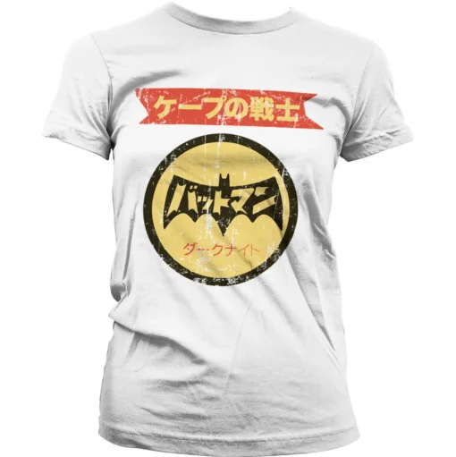 Batman Japanese Retro Logo Girly Tee
