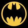 Batman Retro Signal Logo Sticker