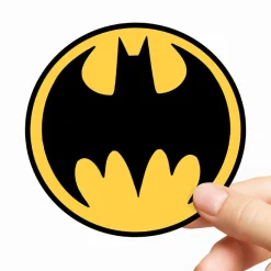 Batman Retro Signal Logo Sticker