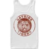 Bayside Tigers Washed Logo Tank Top