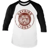 Bayside Tigers Washed Logo Baseball Long Sleeve Tee