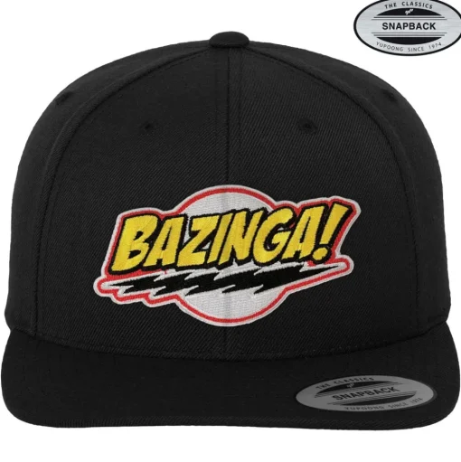 Bazinga Patch Premium Snapback Cap