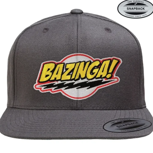 Bazinga Patch Premium Snapback Cap