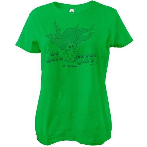 Be Bare Never Care Girly Tee